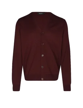 Cardigan dunkelrot 56 herren - MAERZ - FashionsVida