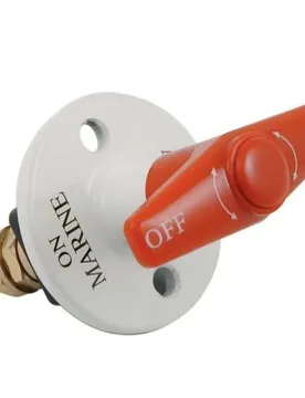 Single Pole Battery Switch 300a Red One Size unisex - Crosseven - FashionsVida