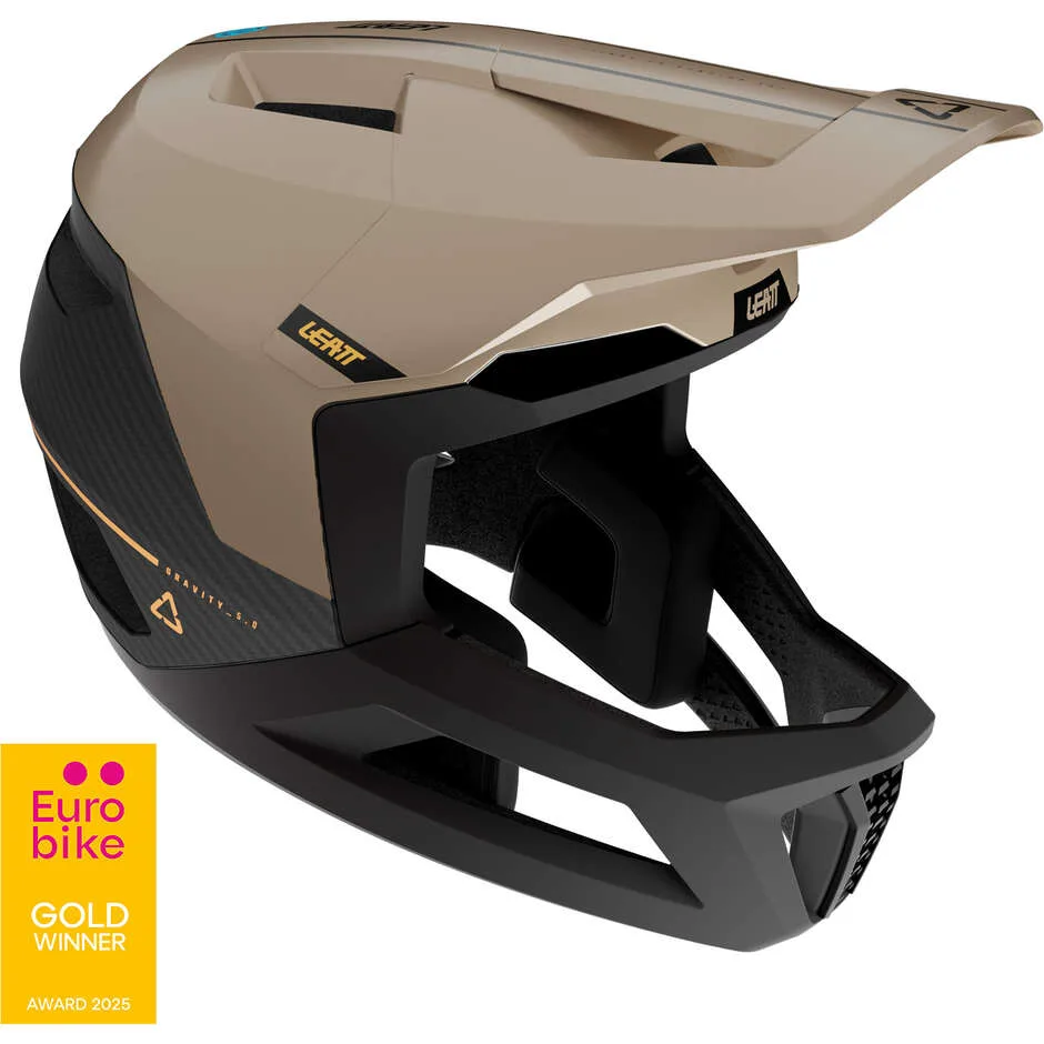 Casco Mtb Gravity 5.0 Marrone taglia S - Leatt - FashionsVida