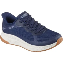 Bobs Squad 4 Staple Look Womens Navy Trainers - Size Uk 5