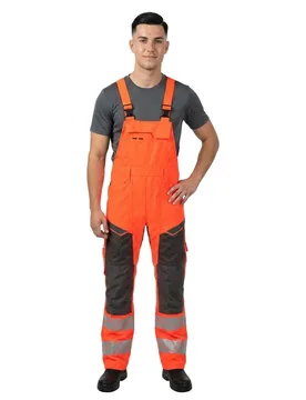 Combinaison Avec Poches Pour Genouillères Accelerate Safe 19569 Hi-Vis Red / Dark Anthracite 66 - MASCOT - FashionsVida