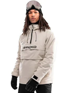 Veste W6 Eriz Beige 2XL Homme - Siroko - FashionsVida