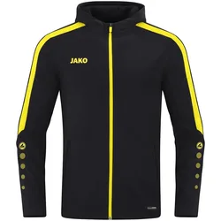 Kinder-Trainingsjacke mit Kapuze Power - Noir - unisex - Size: 7/8 ans