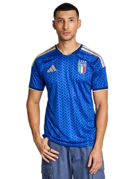 Italy Uomo - Maglie/Repliche Blu - Taglia XS - Poly Jersey XS - Adidas - FashionsVida