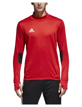 Sweat-shirt Tiro 17 Scarlet / Black S - Adidas - FashionsVida