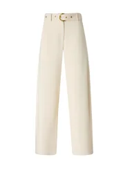 Pantaloni donna - lexy pantalone frisottino - bianco