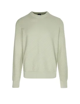 Pull H-LOFRANCO vert clair XL - BOSS - FashionsVida