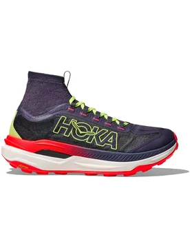 Chaussures de trail - Tecton X 3 W Squid Ink/Neon Flame - Taille 37 1/3 - Jaune - Hoka - FashionsVida
