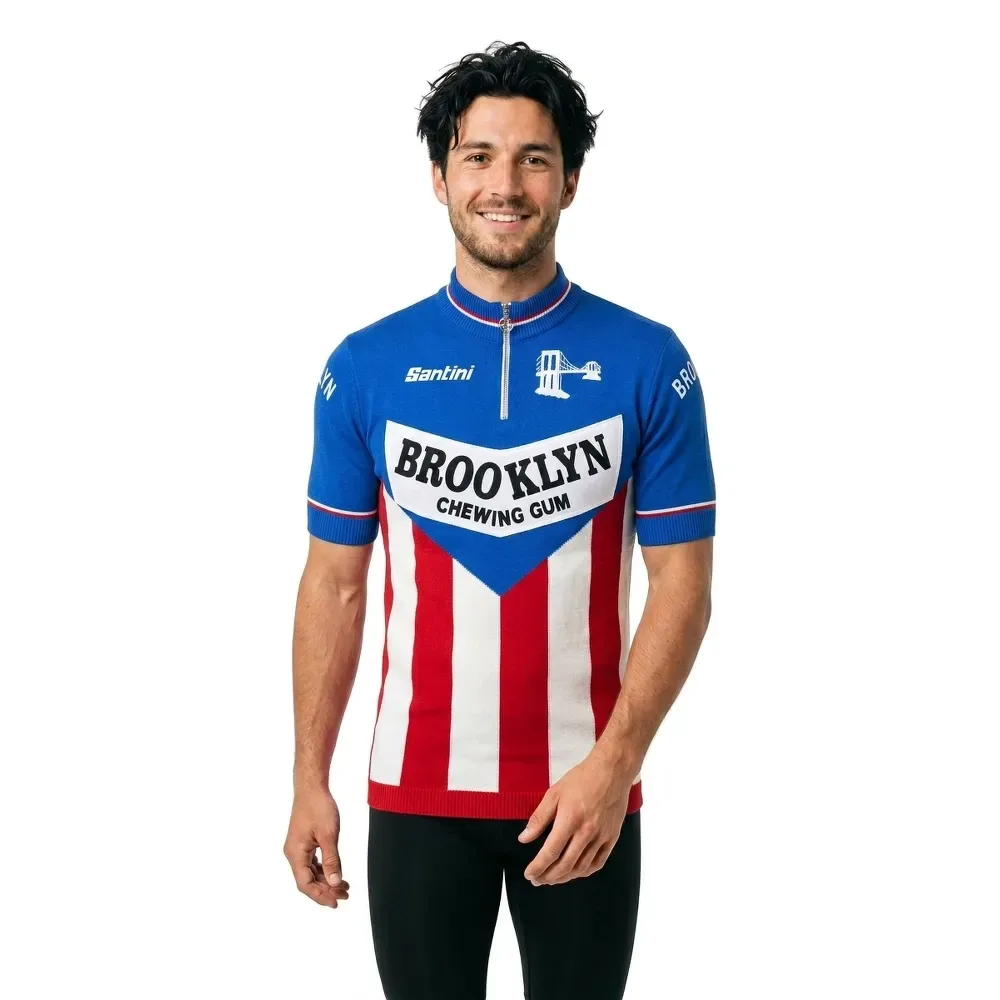 Maglia A Maniche Corte Brooklyn Royal - Santini - FashionsVida