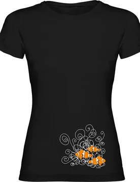 Maglietta A Maniche Corte Da Donna Clownfish - Kruskis - FashionsVida