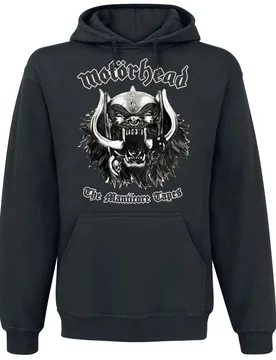 Kapuzenpullover - The Manticore Tapes - S bis XL - für Männer - Größe L - schwarz - Lizenziertes Merchandise! - Männer - male - Motörhead - FashionsVida