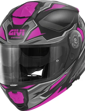 Casco Moto Modulare P/J X.27 SECTOR LADY Nero Titanio F taglia M - GIVI - FashionsVida