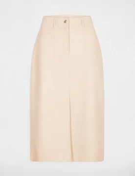 Falda larga corte lápiz ajustada - Morgan - FashionsVida