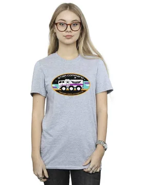 Women's Lightyear Rover Deployment Cotton Boyfriend T-Shirt in Grey Size: XL - Grey - Size: XL - Disney - FashionsVida