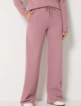 Women's Tall Wide Leg Joggers Pants in Pink Size: 18L - Pink - Size: 18L - Long tall sally - FashionsVida
