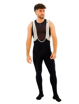Salopette Larga Classic Winter Black / White - Rapha - FashionsVida