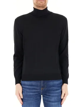 Dolcevita lana merino NERO 56 - FERRANTE - FashionsVida