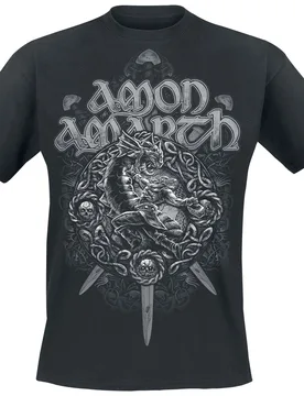 T-Shirt - Ragnarok - S bis 5XL - für Männer - Größe L - schwarz - Lizenziertes Merchandise! - Männer - male - Amon Amarth - FashionsVida
