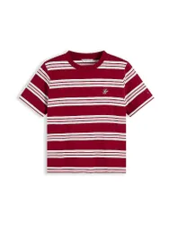 T-Shirt dunkelrot XS Damen