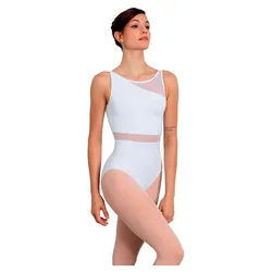 Justaucorps Sans Manches Clementine White 2XL