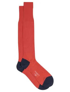 Calzini Lunghi Hmu3006 Red EU 43-46 - Hackett - FashionsVida