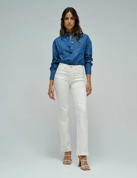 Vaqueros destiny push up straight de mujer - Salsa Jeans - FashionsVida
