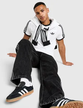 Cali T-Shirt - Herren, Weiss - male - Size: S - adidas Originals - FashionsVida