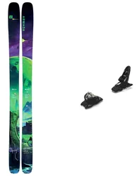 Ski Set inkl. Bdg. All-Mountain-Ski Pack ARV 100 Madsteez 2027 aus Holz Grün