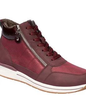 Wärme-Knöchelsneaker „Kelly" rot 37 Damen - wonderwalk - FashionsVida