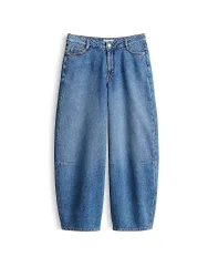 Jeans Balloon Fit LOLAH PARIS blau 40/L28 damen
