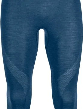 Collant en laine de mérinos - 120 Comp Light Short Pants M Blue Nunatak en Laine - Taille L - Navy - Ortovox - FashionsVida