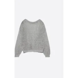 Jersey de mujer mohair escote barco