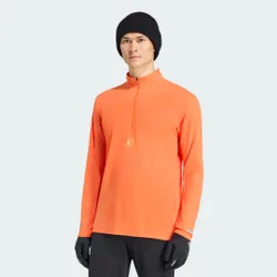 Maglia Terrex Xperior Half Zip Longsleeve M Semi Impact Orange