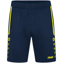 Trainingsshort Allround (marine/neongelb / Größe 3XL / Unisex)