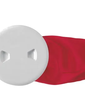 Abs Registration Cover Cap With Bag White 206 mm unisex - Beckson Marine - FashionsVida