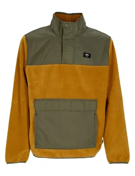 Giubbotto Pile Infilabile Uomo Mammoth Pullover Golden Brown/grape Leaf - Vans - FashionsVida