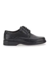 Scarpe Stringate Nere In Vera Pelle 2182 42