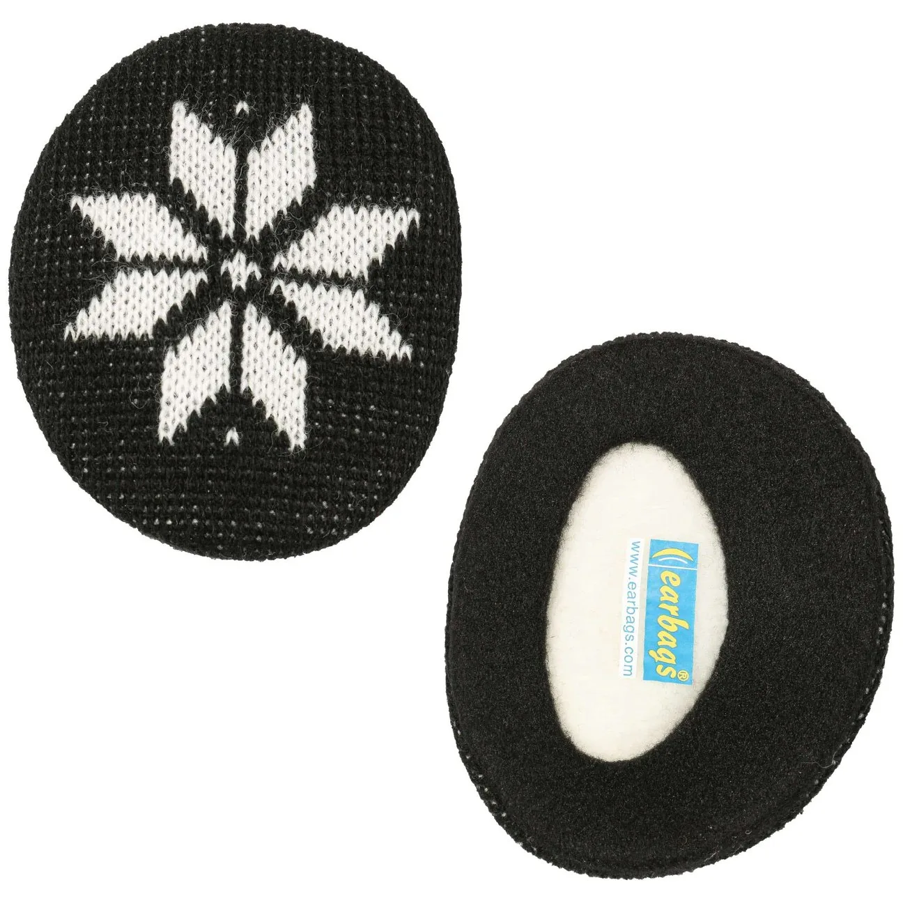 Snowflake Earbags - black - Female - Earbags - FashionsVida