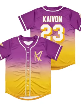 Kaivon Merch Music Festival Baseball Jersey V-Neck Short Sleeve Button-Down Shirts Women Men Outdoor Streetwear Tops - Aliexpress - FashionsVida
