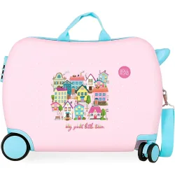 Maleta de cabina infantil My little Town rígida con capacidad de 34L