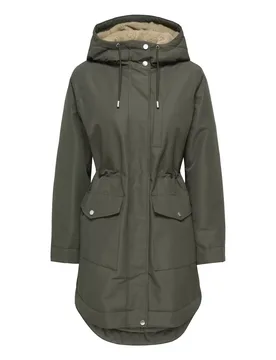 JDYVALENCIA PARKA COAT OTW SIJ NOOS feale - M - FashionsVida