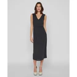 Vila - Vestido midi fluido