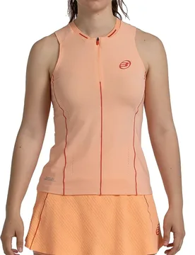Aldaia Sleeveless T-shirt Naranja Pastel M - Bullpadel - FashionsVida