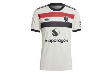 Manchester United 24/25 Ausweichtrikot Authentic - T-Shirt-kurzarm - weiß - Herren - Size: L