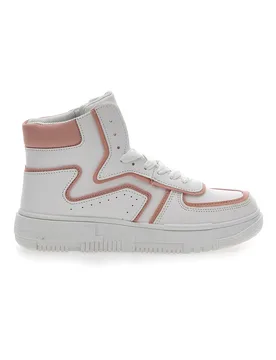 Sneakers Bianche Mid Cut 3137 39 - MAIRA - FashionsVida