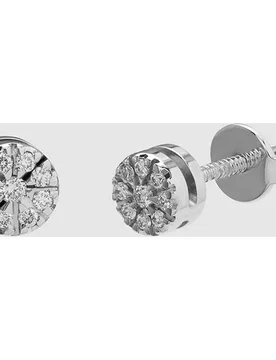 Pendientes Black & White de oro con diamantes - El Corte Inglés - FashionsVida