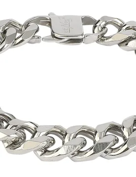 Armkette - Panzerkette Armband - für Männer - silberfarben - Männer - male - etNox hard and heavy - FashionsVida