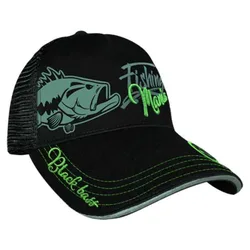 Bass Mania Cap Black One Size Men,Women