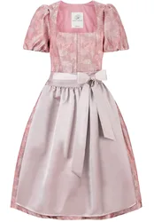 Dirndl Pearl (rosa, Gr. 44) von Heimatgwand für Damen, 100% Polyester