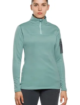 Figarol forro polar mujer Verde (XS) - Trango - FashionsVida
